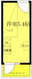 apartments金子屋(シェアハウス)【9階】の間取り