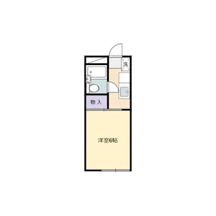 ナウティコ我孫子【1階】の間取り