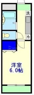 アルカサル堀江【4階】の間取り