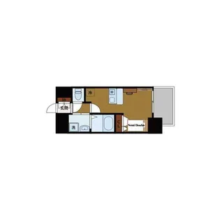 ライジングコート名古屋駅南【6階】の間取り