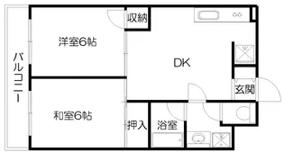 アーバニティー高坂【3階】の間取り