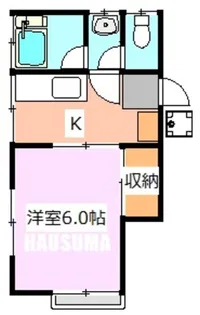 タウンハウス駒込【2階】の間取り