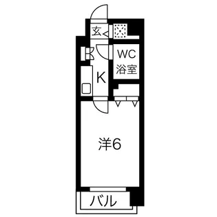 ロマネスク松原【2階】の間取り