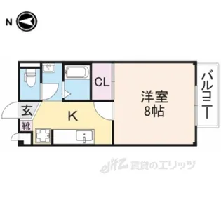 プレジール五反田【1階】の間取り