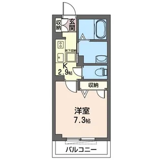 MIYABI【1階】の間取り