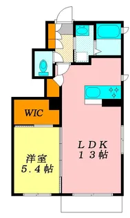 モア バレー【1階】の間取り