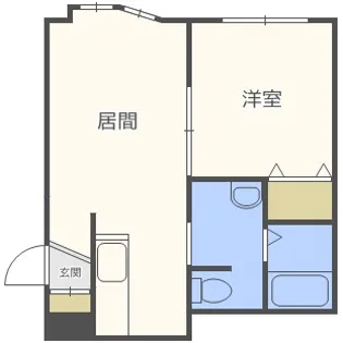 レジデンスソフィア【3階】の間取り