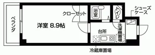 エル・クレセール大石【5階】の間取り