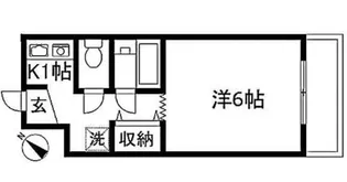 ブリックスコート狛江【3階】の間取り