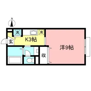 STUDIO北沢【1階】の間取り