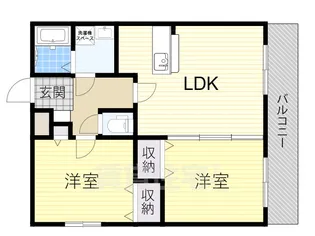 ボナール水尾【2階】の間取り