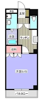 スマイルヒルズ【1階】の間取り