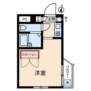 ブライトコート壱番館【2階】の間取り