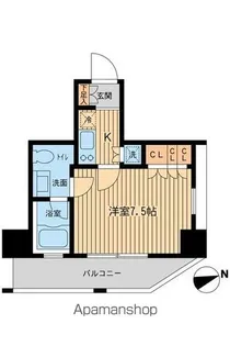 レジデンス大森【8階】の間取り