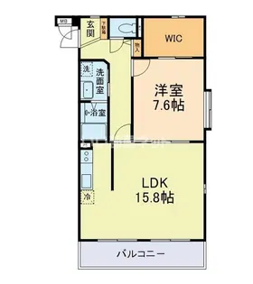 クラランス渡鹿II【2階】の間取り