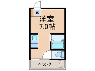 ひめだるま荘【1階】の間取り