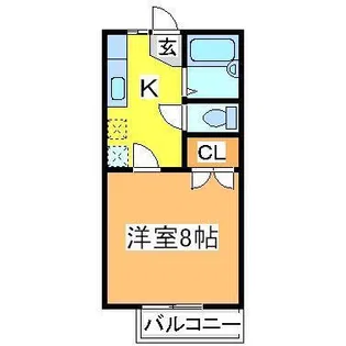 プラネット寺家 C【1階】の間取り
