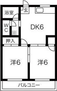 HIIRAGI千年【3階】の間取り