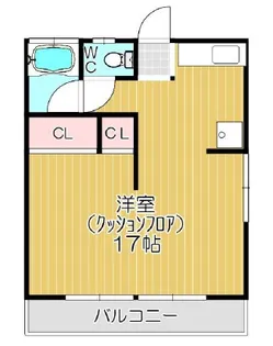 清宮荘【2階】の間取り
