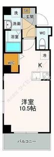 O’kona市川【5階】の間取り