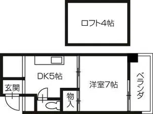 みよしビル3【3階】の間取り