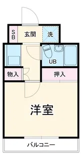 スイートヒル本厚木【2階】の間取り