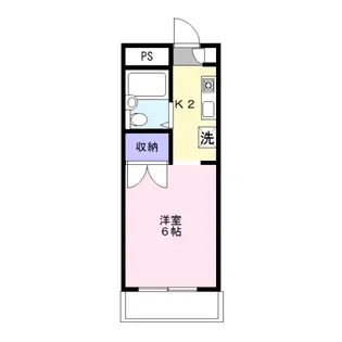 シャトル・K【4階】の間取り