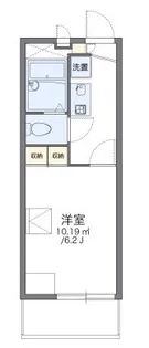 レオパレスアムリタ【2階】の間取り