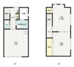 リリハウス(3月下旬退去予定)の間取り