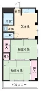 一社相互ビル【3階】の間取り