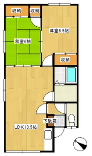 エイトコーポIII(3)【2階】の間取り