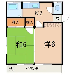 インターハイツ【2階】の間取り