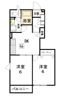 SAKURAII【1階】の間取り