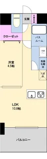 グランパーク健軍表参道【3階】の間取り