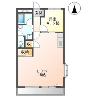 エクセルハイム大津【3階】の間取り