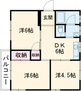 昭和ビル【5階】の間取り