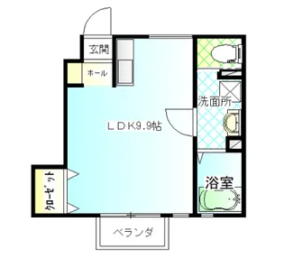 アリュール高松【1階】の間取り