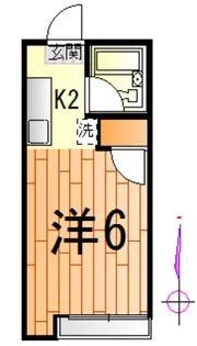 コア417【2階】の間取り