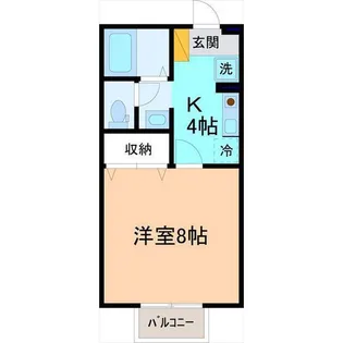 フェニックス【2階】の間取り