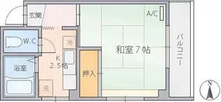 クレマチスVI【3階】の間取り