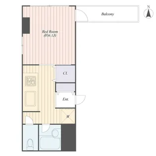 リーフ8【4階】の間取り
