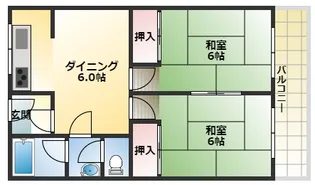 カネコビルII【3階】の間取り