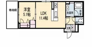 CASA PROSPERA【1階】の間取り