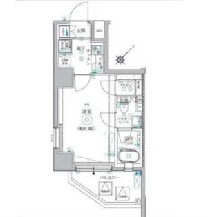 パティーナエーレ東中野【8階】の間取り