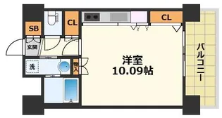 inspiration(インスピレーション)【9階】の間取り