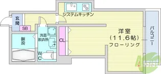 メリディアン多賀城笠神壱番館【2階】の間取り