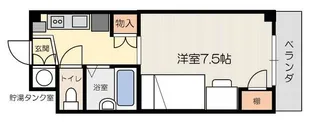 リエス虎丸【2階】の間取り