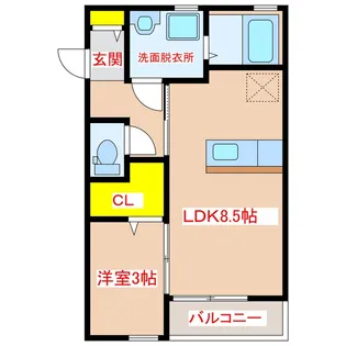 NoiR【2階】の間取り