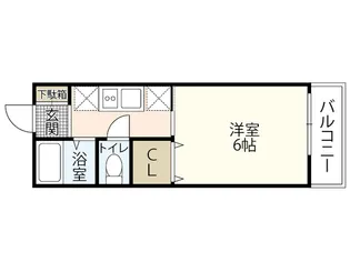メゾンII【1階】の間取り