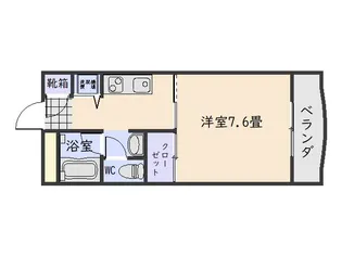 アビタシオンM【1階】の間取り